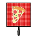 Caroline'S Treasures Slice Of Pizza Wall Hook, Small, Multicolor