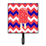 Caroline'S Treasures Ice Pop Popcicle Red White Blue Wall Hook, Small, Multicolor