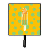 Caroline'S Treasures Ice Pop Popcicle Orange Green Wall Hook, Small, Multicolor