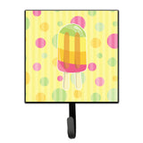 Caroline'S Treasures Ice Pop Popcicle Polkadots Wall Hook, Small, Multicolor