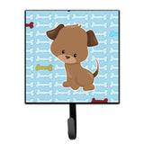 Caroline'S Treasures Puppy On Blue Bones Wall Hook, Small, Multicolor