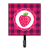 Caroline'S Treasures Stawberry Wall Hook, Small, Multicolor