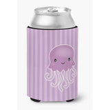 Caroline'S Treasures Jellyfish Can Or Bottle Hugger, Multicolor