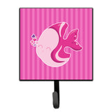 Caroline'S Treasures Pink Fish Wall Hook, Small, Multicolor