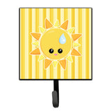 Caroline'S Treasures Weather Sun Sprinkle Face Wall Hook, Small, Multicolor