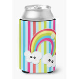 Caroline'S Treasures Weather Rainbow Face Can Or Bottle Hugger, Can Hugger, Multicolor