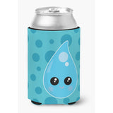 Caroline'S Treasures Weather Rain Drop Face Can Or Bottle Hugger, Can Hugger, Multicolor