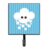 Caroline'S Treasures Weather Snowing Face Wall Hook, Small, Multicolor