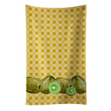 Caroline'S Treasures Kiwis On Basketweave Decorated Dish Towel, 25Hx15W, Multicolor
