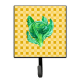 Caroline'S Treasures Broccoli On Basketweave Wall Hook, Small, Multicolor