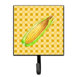 Caroline'S Treasures Corn On Basketweave Wall Hook, Small, Multicolor