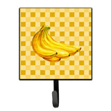 Caroline'S Treasures Banana Bunch On Basketweave Wall Hook, Small, Multicolor