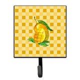 Caroline'S Treasures Mangos Ready On Basketweave Wall Hook, Small, Multicolor