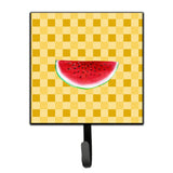 Caroline'S Treasures Sliced Watermelon On Basketweave Wall Hook, Small, Multicolor