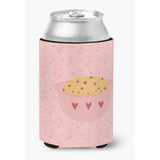 Caroline'S Treasures Cookie Dough Pink Decorative Can Hugger, Multicolor