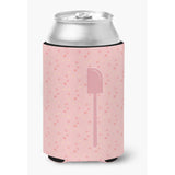 Caroline'S Treasures Spatula Pink Decorative Can Hugger, Multicolor