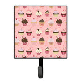 Caroline'S Treasures Cupcakes On Pink Wall Hook, Small, Multicolor