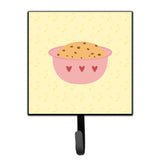 Caroline'S Treasures Cookie Dough On Yellow Wall Hook, Small, Multicolor