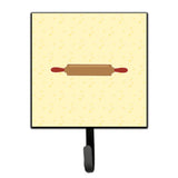 Caroline'S Treasures Rolling Pin On Yellow Wall Hook, Small, Multicolor