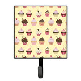 Caroline'S Treasures Cupcakes On Yellow Wall Hook, Small, Multicolor