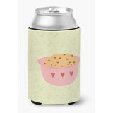 Caroline'S Treasures Cookie Dough On Green Decorative Can Hugger, Multicolor
