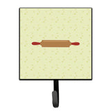 Caroline'S Treasures Rolling Pin On Green Wall Hook, Small, Multicolor