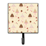 Caroline'S Treasures Cakes And Cupcakes Wall Hook, Small, Multicolor