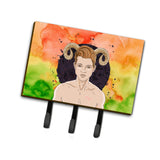 Caroline'S Treasures Aries Zodiac Sign Wall Hook, Triple, Multicolor