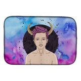Caroline'S Treasures Taurus Zodiac Sign Dish Drying Mat, 14 X 21, Multicolor