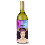 Caroline'S Treasures Taurus Zodiac Sign Decorative Bottle Hugger, 750 Ml, Multicolor