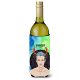 Caroline'S Treasures Cancer Zodiac Sign Decorative Bottle Hugger, 750 Ml, Multicolor