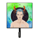 Caroline'S Treasures Cancer Zodiac Sign Wall Hook, Small, Multicolor