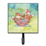 Caroline'S Treasures Foxes Bathing Watercolor Wall Hook, Small, Multicolor