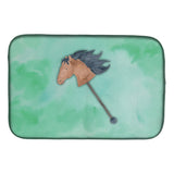 Caroline'S Treasures Stick Horse Watercolor Dish Drying Mat, 14 X 21, Multicolor