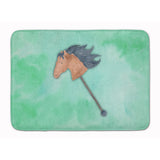 Caroline'S Treasures Stick Horse Watercolor Floor Mat, 19H X 27W, Multicolor