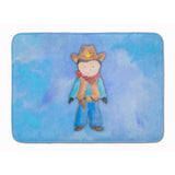 Caroline'S Treasures Cowboy Watercolor Floor Mat, 19H X 27W, Multicolor