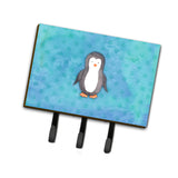 Caroline'S Treasures Polkadot Penguin Watercolor Wall Hook, Triple, Multicolor