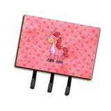 Caroline'S Treasures Polkadot Horse Watercolor Wall Hook, Triple, Multicolor