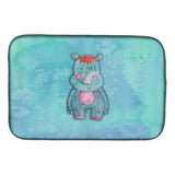 Caroline'S Treasures Rhinoceros Dish Drying Mat, 14 X 21, Multicolor