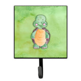 Caroline'S Treasures Turtle Watercolor Wall Hook, Small, Multicolor
