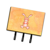 Caroline'S Treasures Rabbit Watercolor Wall Hook, Triple, Multicolor