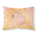 Caroline'S Treasures Butterfly Watercolor Printed, Polyester, 250 Thread Count, Envelope Closure Pillowcase, Standard, Multico