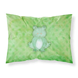 Caroline'S Treasures Polkadot Frog Watercolor Pillowcase, Standard, Multicolor