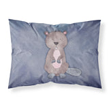 Caroline'S Treasures Beaver Watercolor Pillowcase, Standard, Multicolor
