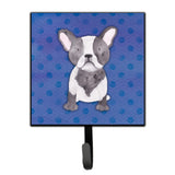 Caroline'S Treasures French Bulldog Polkadot Watercolor Wall Hook, Small, Multicolor