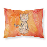 Caroline'S Treasures Leopard Watercolor Pillowcase, Standard, Multicolor