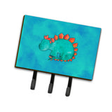 Caroline'S Treasures Stegosaurus Watercolor Wall Hook, Triple, Multicolor