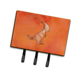 Caroline'S Treasures Parasaurolophus Watercolor Wall Hook, Triple, Multicolor