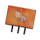 Caroline'S Treasures Triceratops Watercolor Wall Hook, Triple, Multicolor