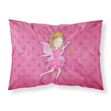 Caroline'S Treasures Fairy Princess Watercolor Printed, Polyester, 250 Thread Count, Envelope Closure Pillowcase, Standard, Mu